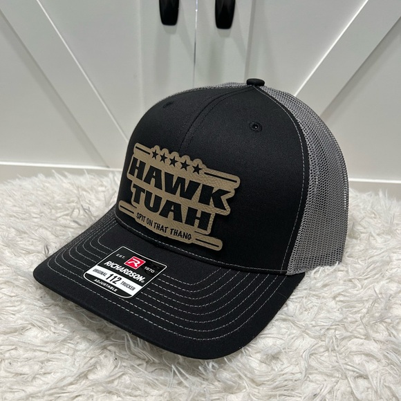 Hawk Tuah Laser engraved Richardson trucker hat. - Picture 1 of 2